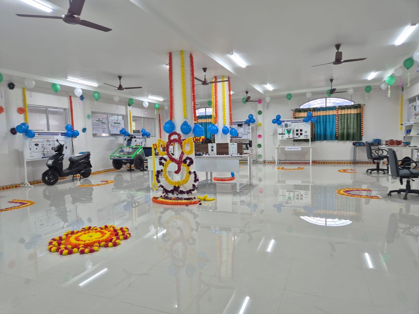 Modern Laboratory Equipment Setup