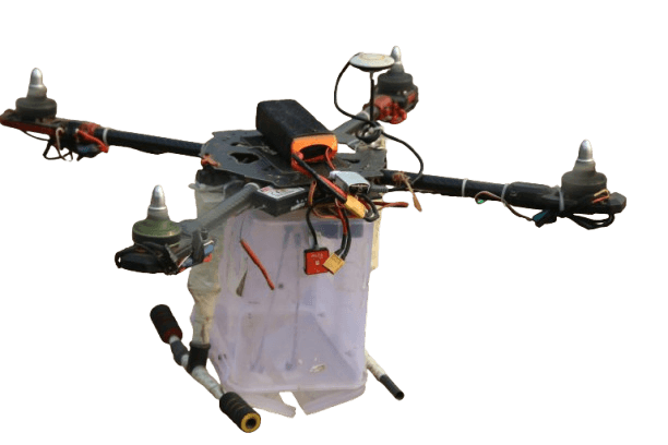 Flower Petal Dropping Drone